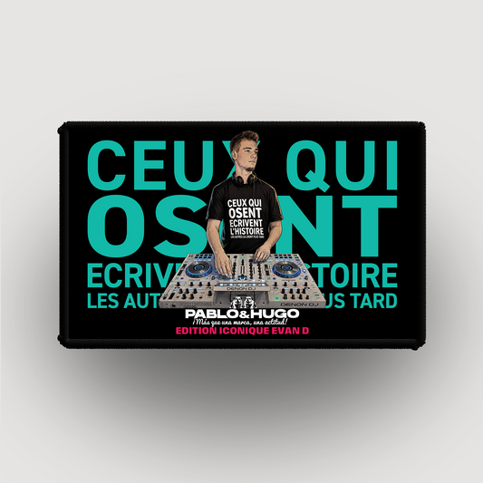 Patch Interchangeable | Evan D. Ceux Qui Osent... V2 | Edition Iconique Evan D. | Pablo & Hugo