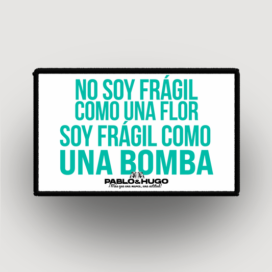 Patch Interchangeable | No Soy Frágil | Pablo & Hugo
