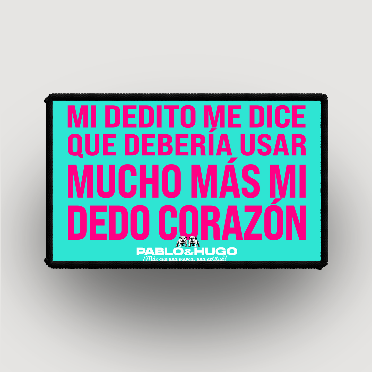 Patch Interchangeable | Mi Dedito Me Dice... | Pablo & Hugo