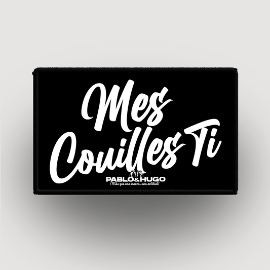 Patch Interchangeable | Mes Couilles Ti | Pablo & Hugo