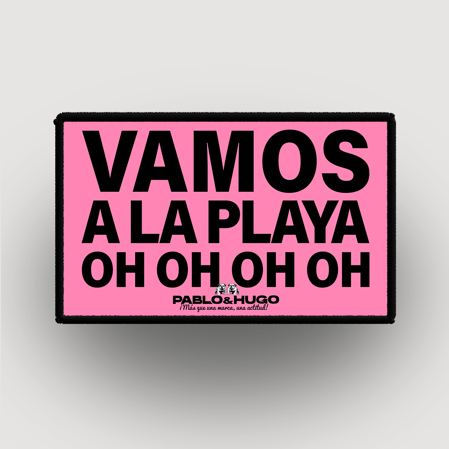 Patch Interchangeable | Vamos A La Playa Oh Oh Oh Oh | Pablo & Hugo