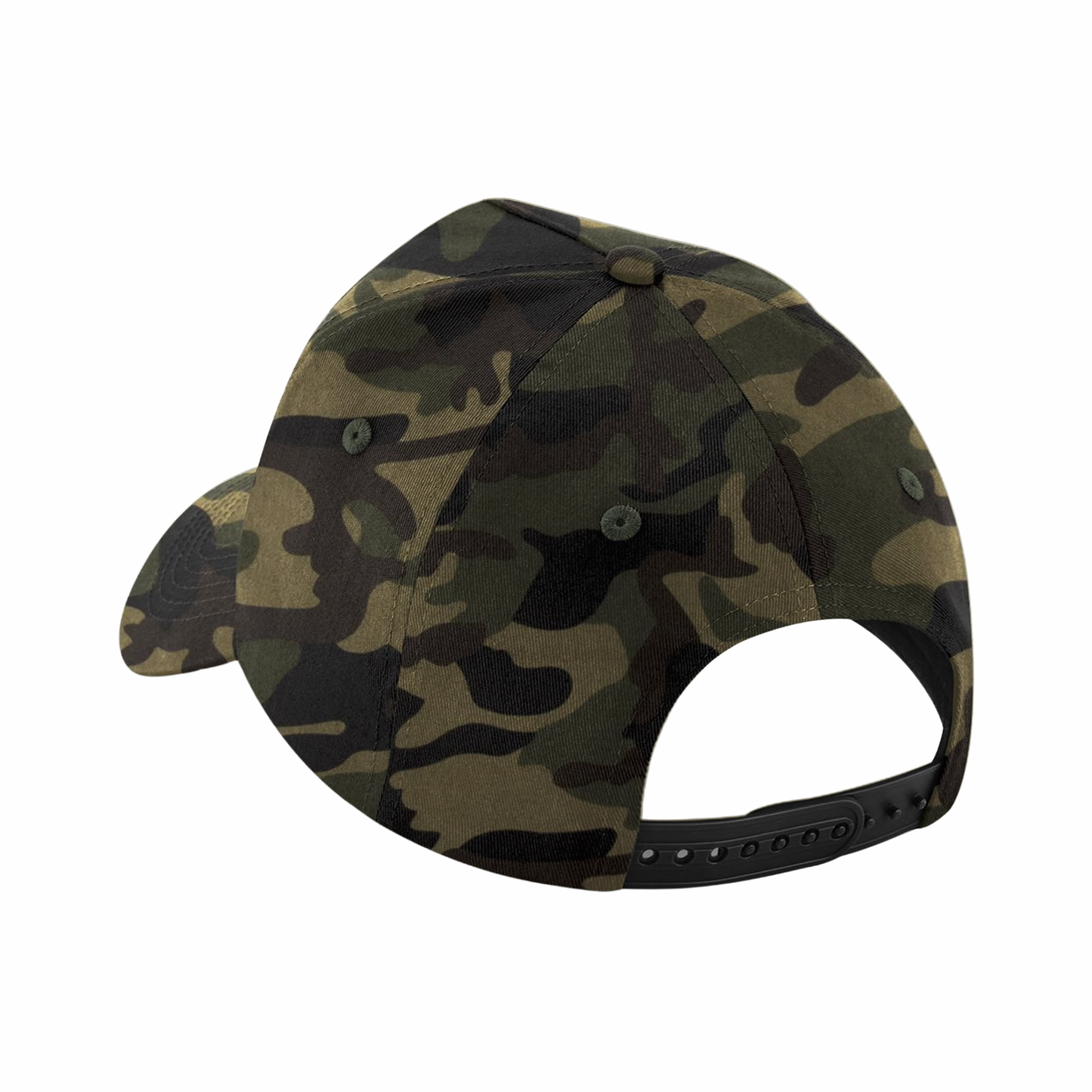 Casquette 5 panneaux | Camouflage | Edition Victoria Nova | Patch interchangeable | Pablo & Hugo