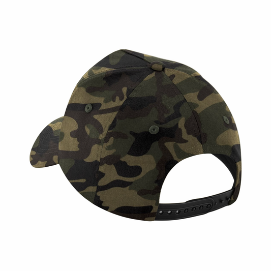 Casquette 5 panneaux | Camouflage | Edition Victoria Nova | Patch interchangeable | Pablo & Hugo