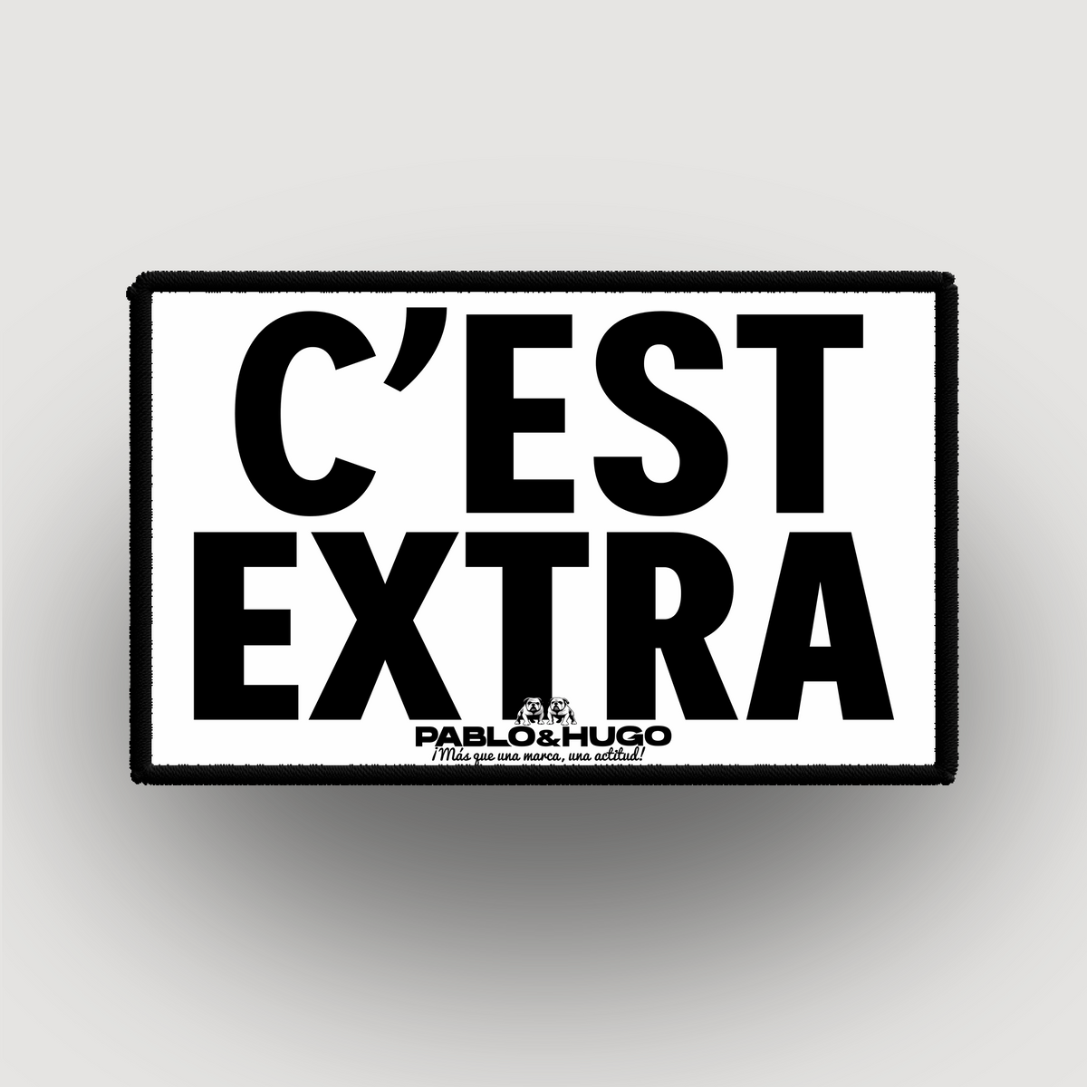 Interchangeable Patch | C'est Extra | Pablo & Hugo