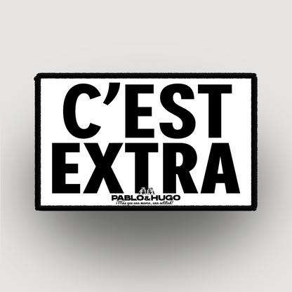 Interchangeable Patch | C'est Extra | Pablo & Hugo
