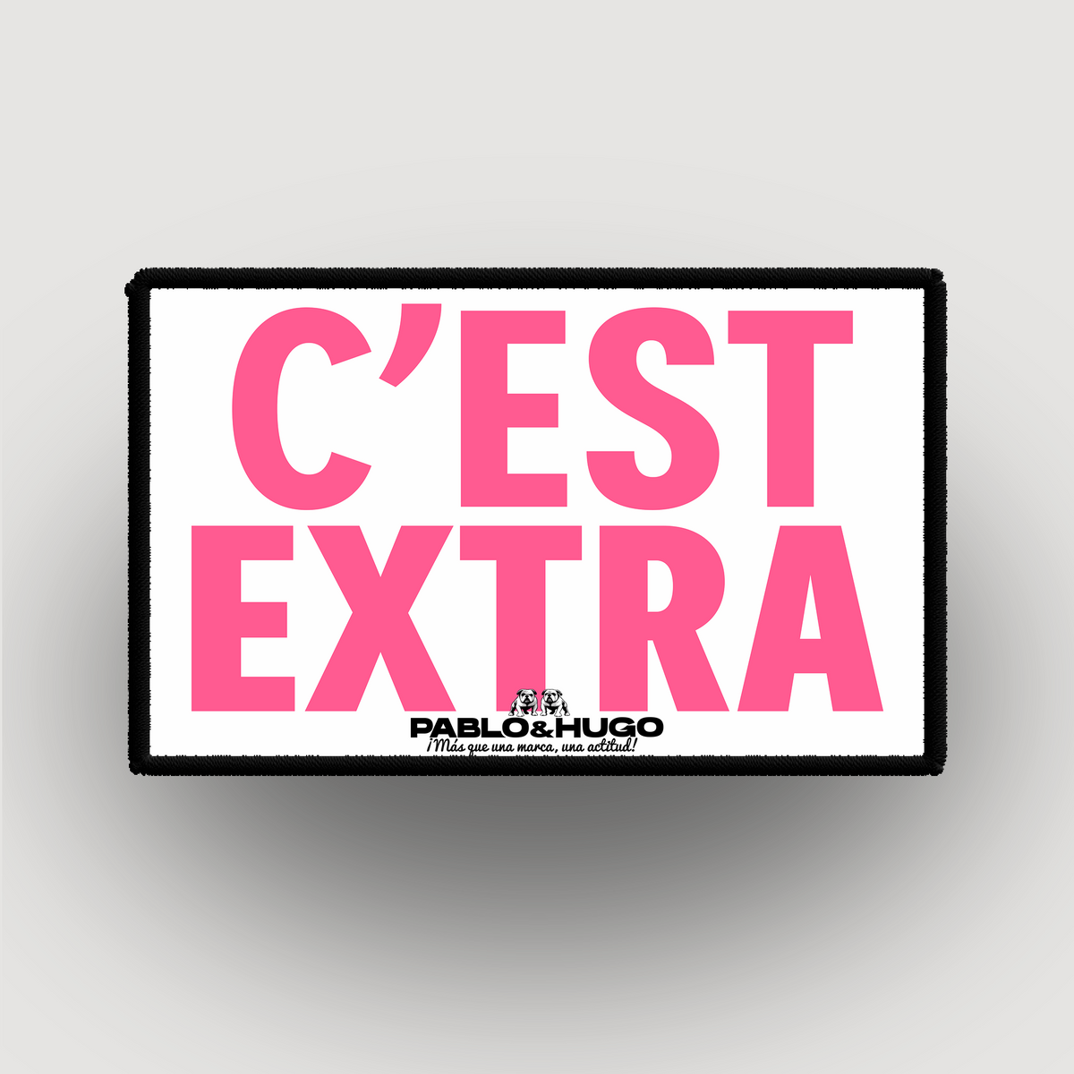 Interchangeable Patch | C'est Extra | Pablo & Hugo