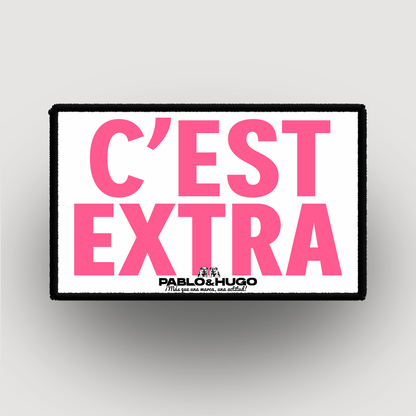 Interchangeable Patch | C'est Extra | Pablo & Hugo