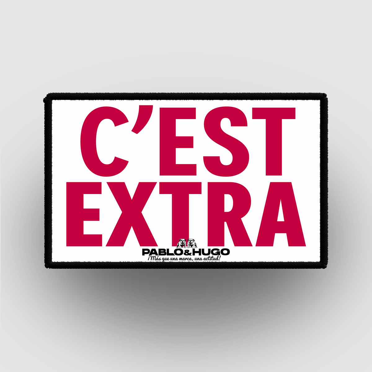 Interchangeable Patch | C'est Extra | Pablo & Hugo