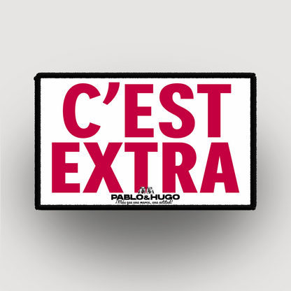 Interchangeable Patch | C'est Extra | Pablo & Hugo