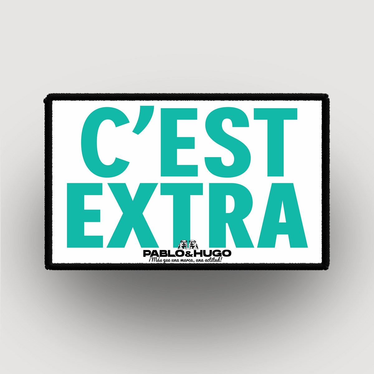 Interchangeable Patch | C'est Extra | Pablo & Hugo