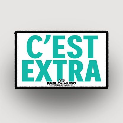 Interchangeable Patch | C'est Extra | Pablo & Hugo
