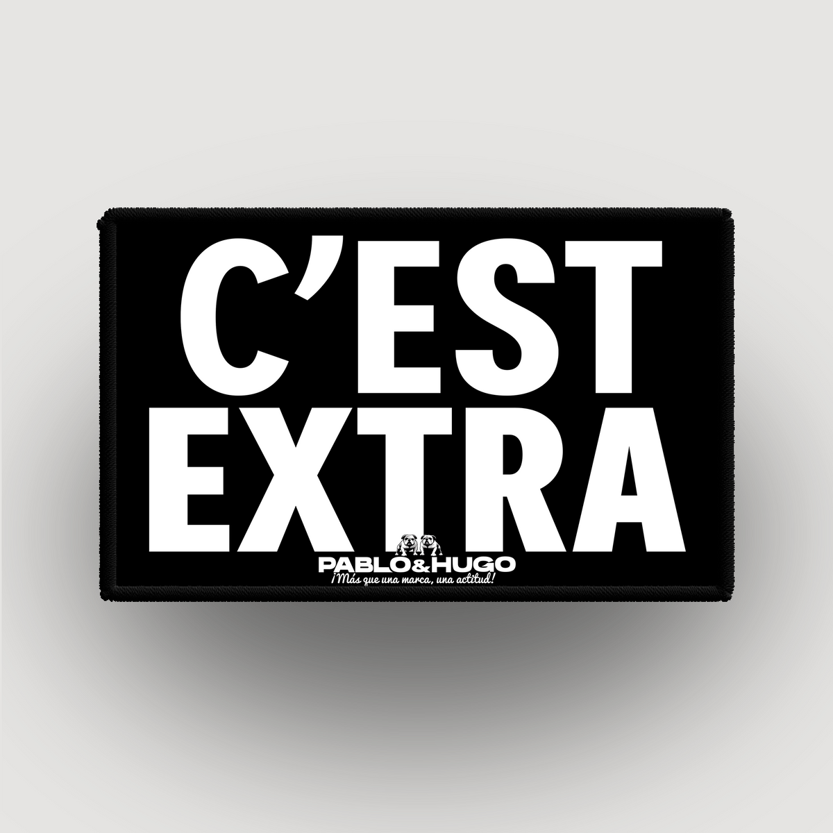 Interchangeable Patch | C'est Extra | Pablo & Hugo