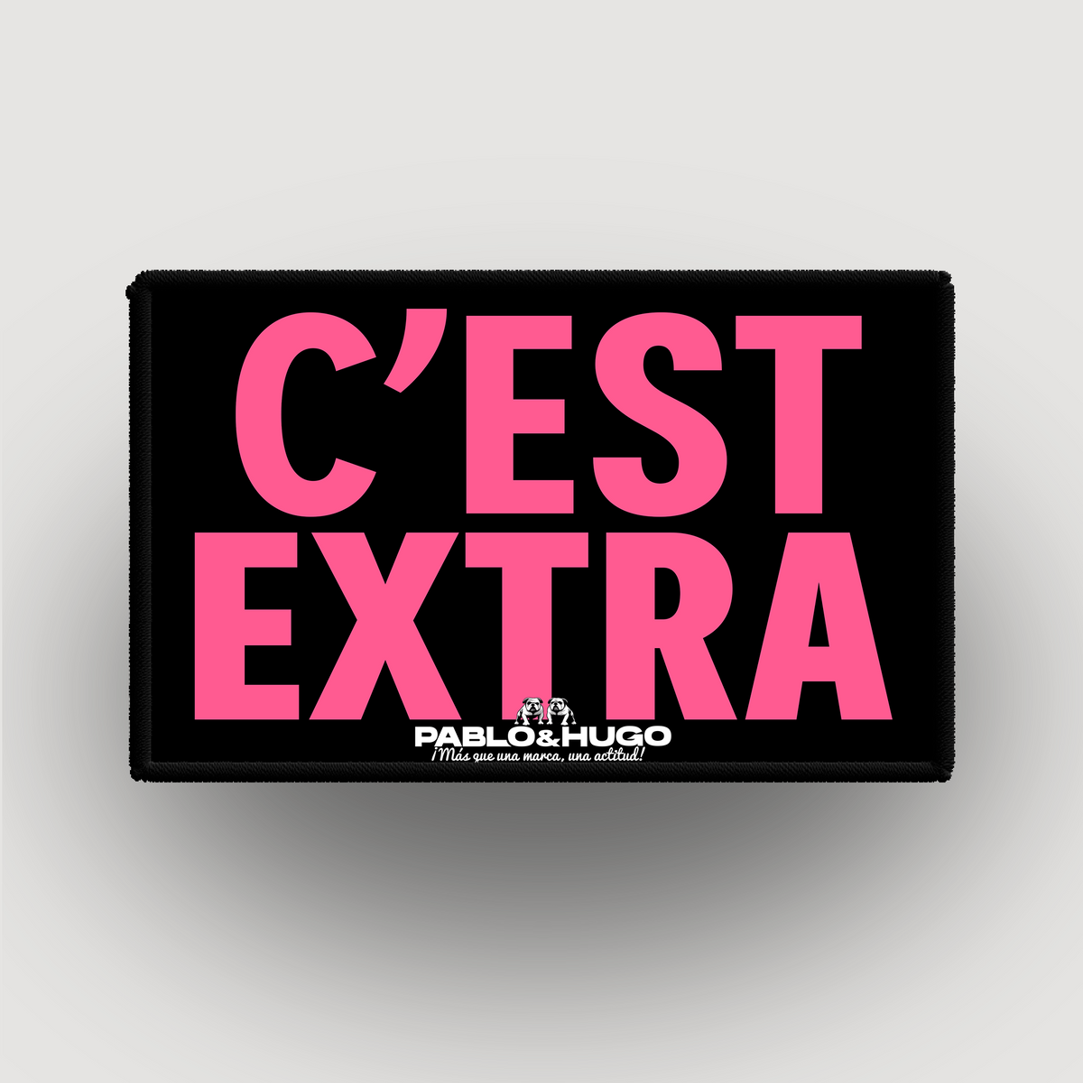 Interchangeable Patch | C'est Extra | Pablo & Hugo