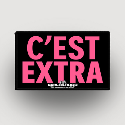 Interchangeable Patch | C'est Extra | Pablo & Hugo