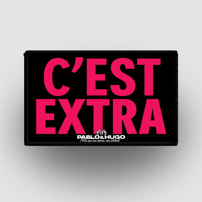 Interchangeable Patch | C'est Extra | Pablo & Hugo