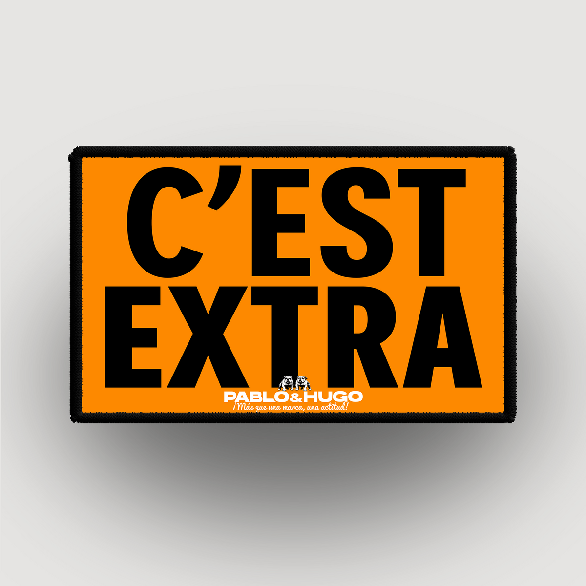 Interchangeable Patch | C'est Extra | Pablo & Hugo