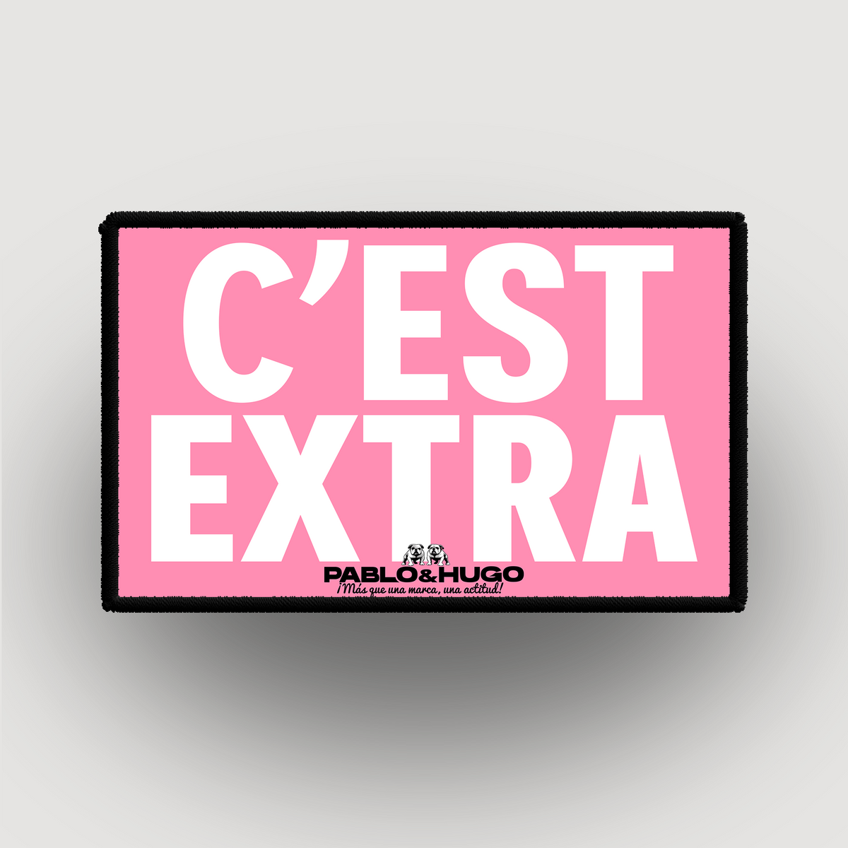 Interchangeable Patch | C'est Extra | Pablo & Hugo