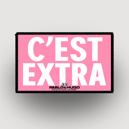 Interchangeable Patch | C'est Extra | Pablo & Hugo