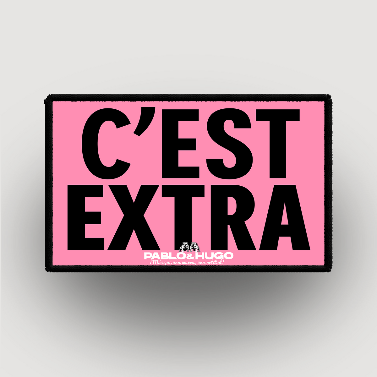 Interchangeable Patch | C'est Extra | Pablo & Hugo