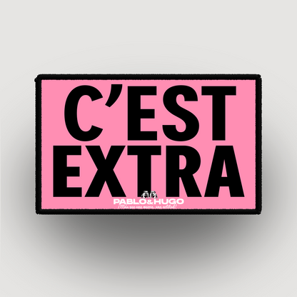 Interchangeable Patch | C'est Extra | Pablo & Hugo
