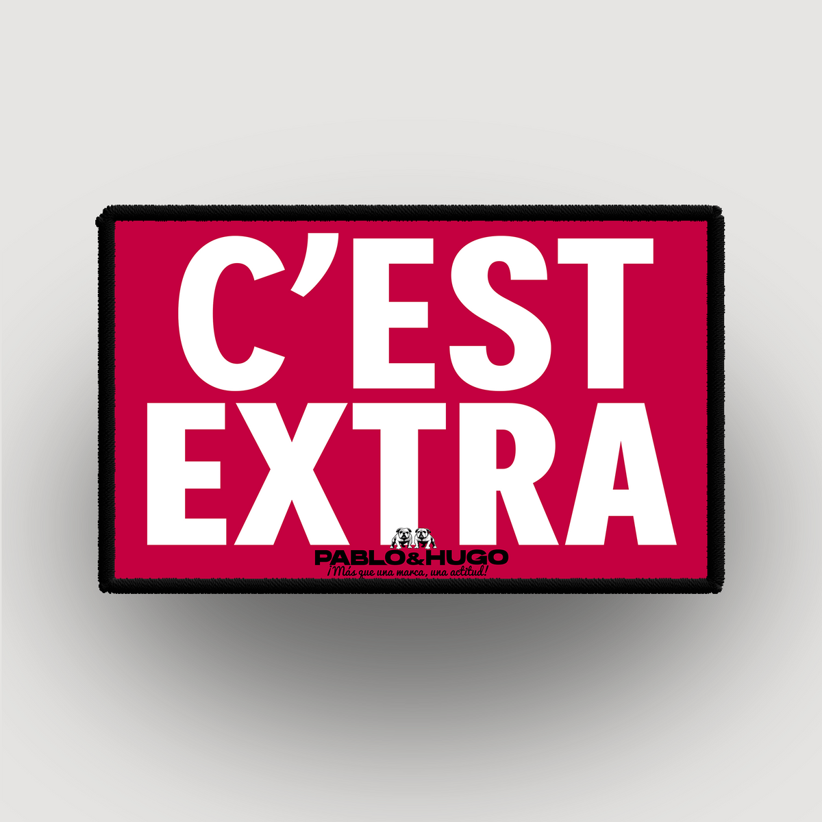 Interchangeable Patch | C'est Extra | Pablo & Hugo