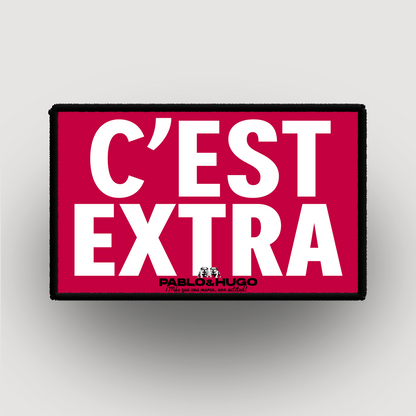 Interchangeable Patch | C'est Extra | Pablo & Hugo