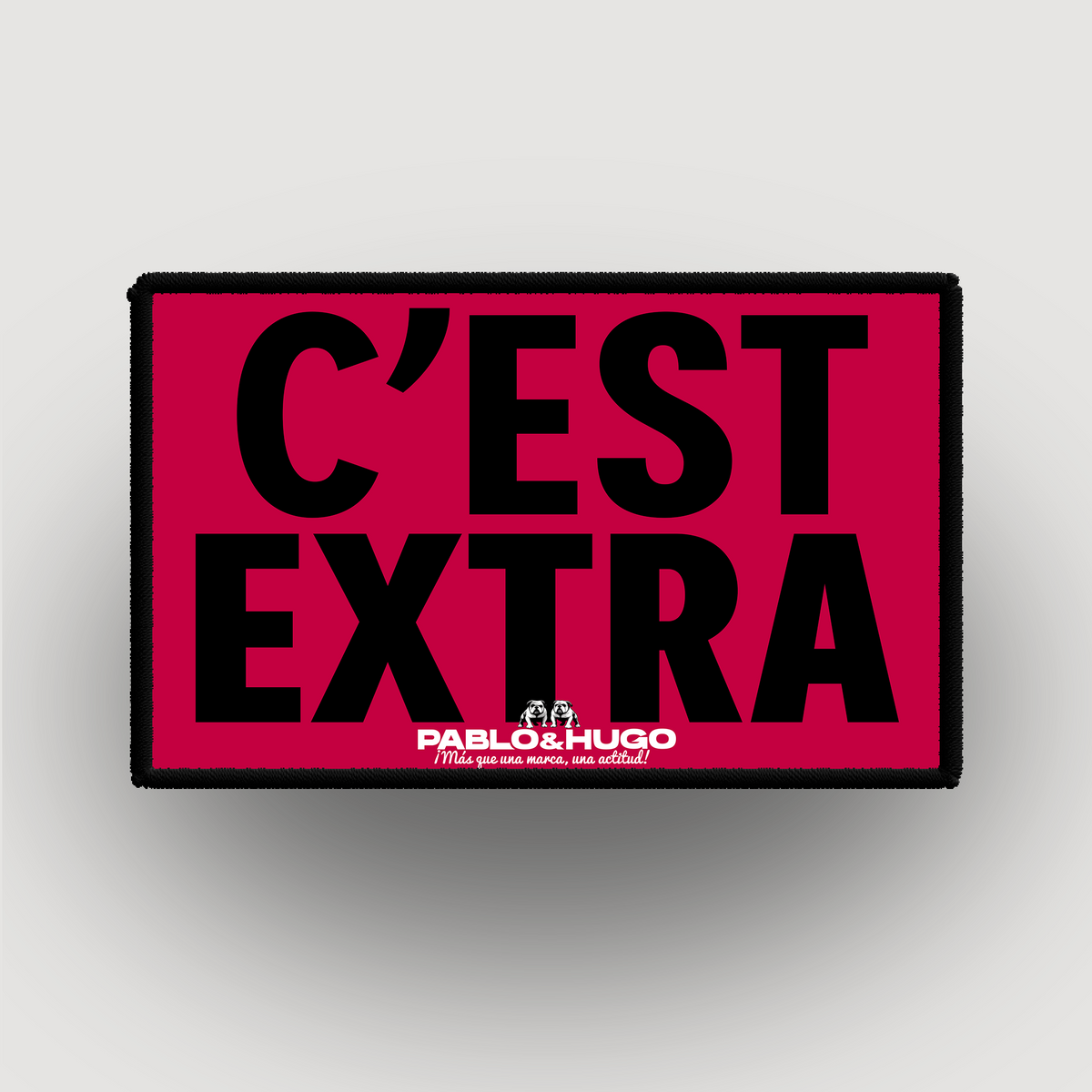 Interchangeable Patch | C'est Extra | Pablo & Hugo
