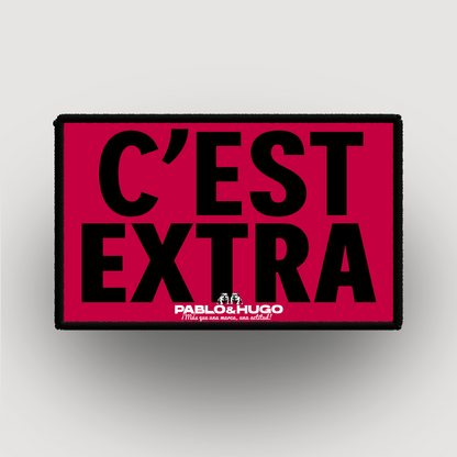 Interchangeable Patch | C'est Extra | Pablo & Hugo
