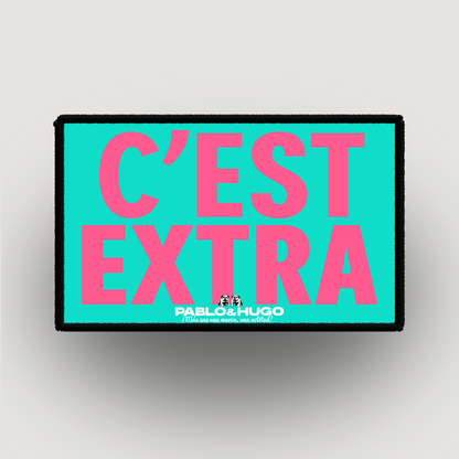 Interchangeable Patch | C'est Extra | Pablo & Hugo