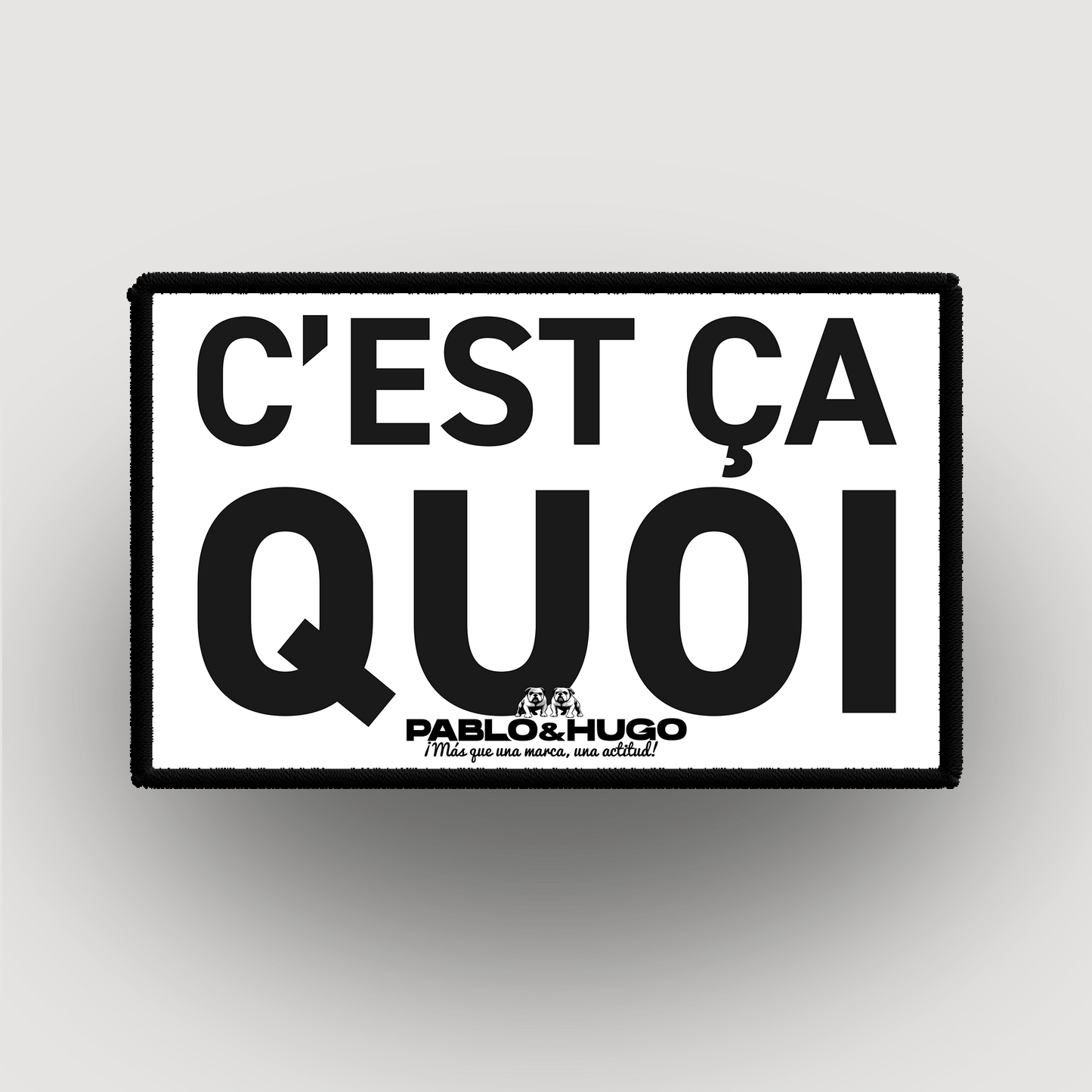 Patch Interchangeable | C'est Ça Quoi... | Pablo & Hugo