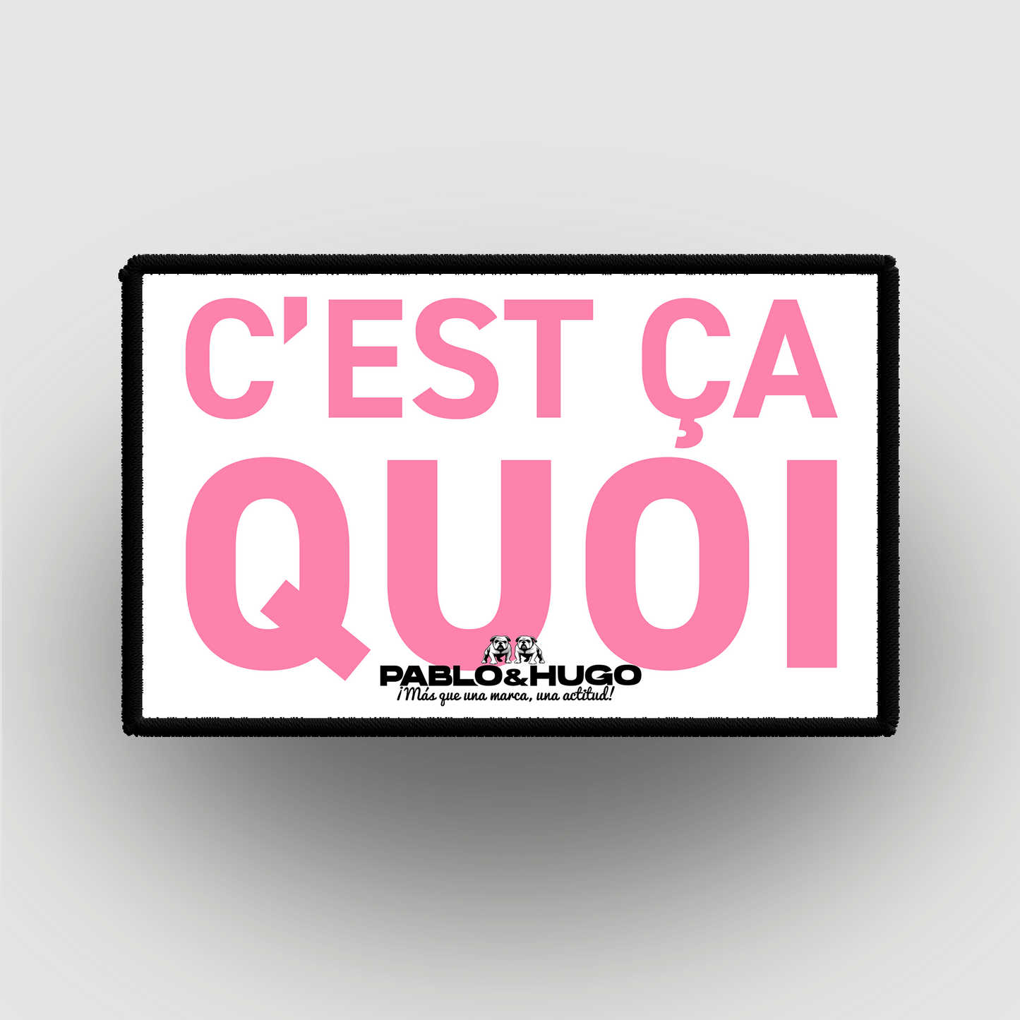Patch Interchangeable | C'est Ça Quoi... | Pablo & Hugo