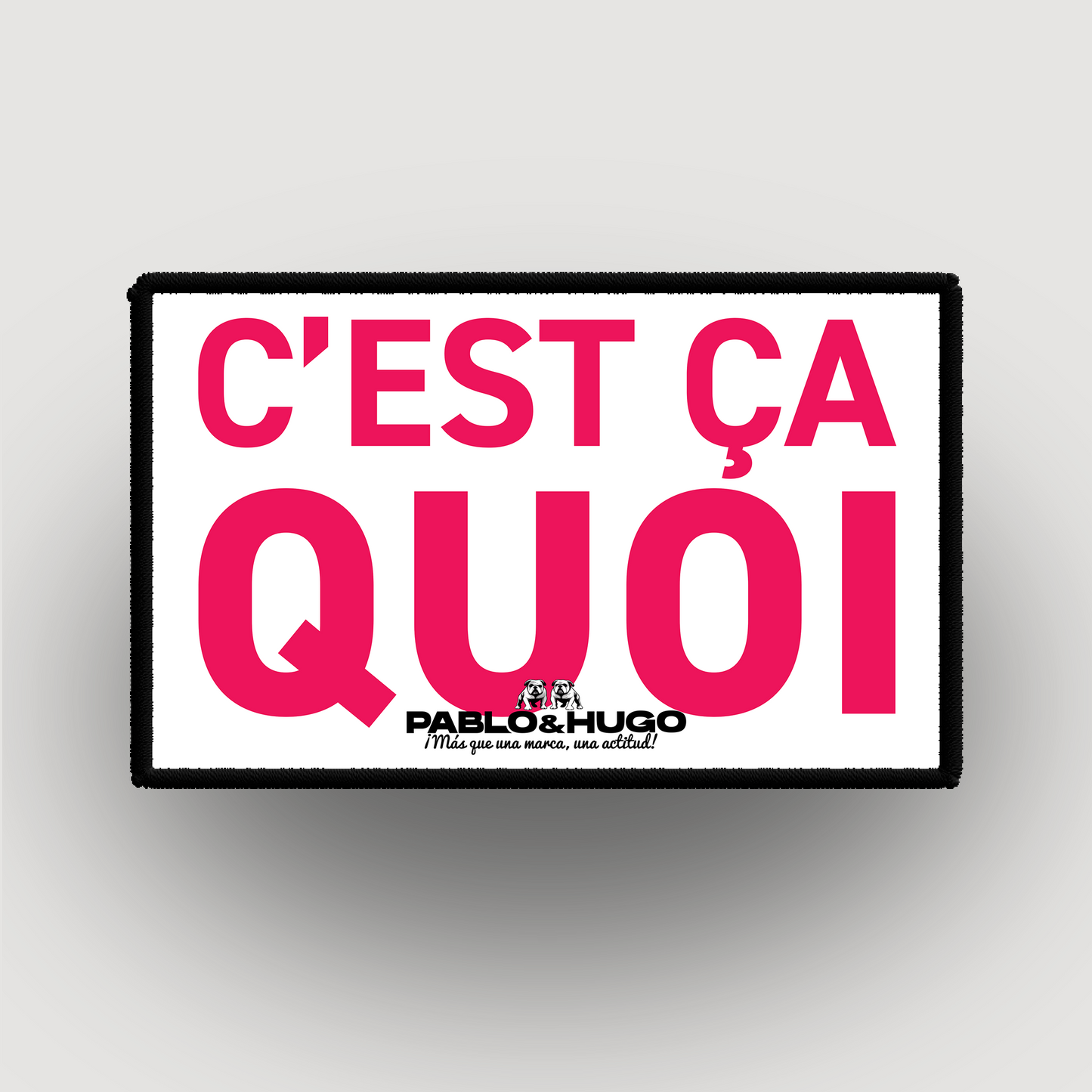 Patch Interchangeable | C'est Ça Quoi... | Pablo & Hugo