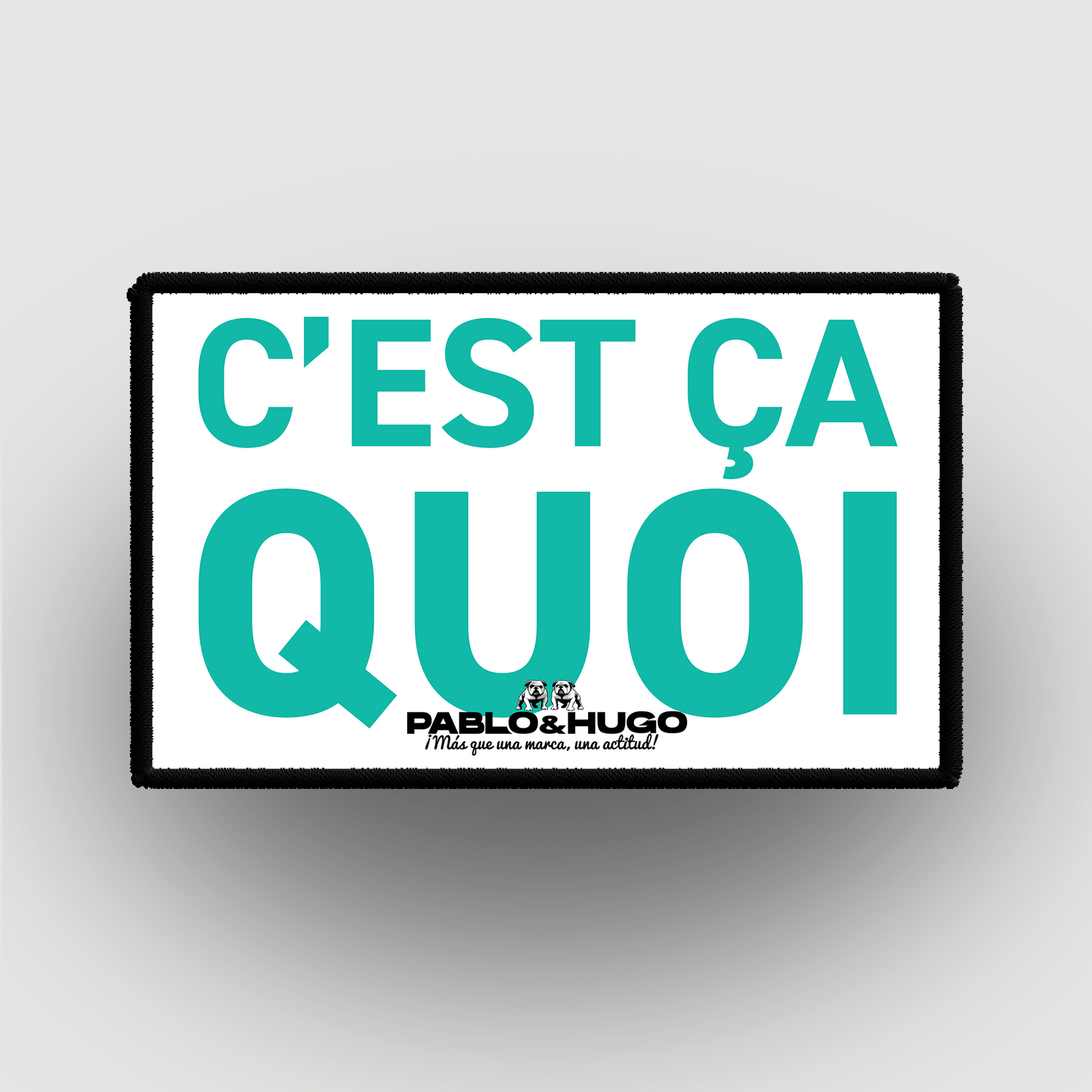 Patch Interchangeable | C'est Ça Quoi... | Pablo & Hugo