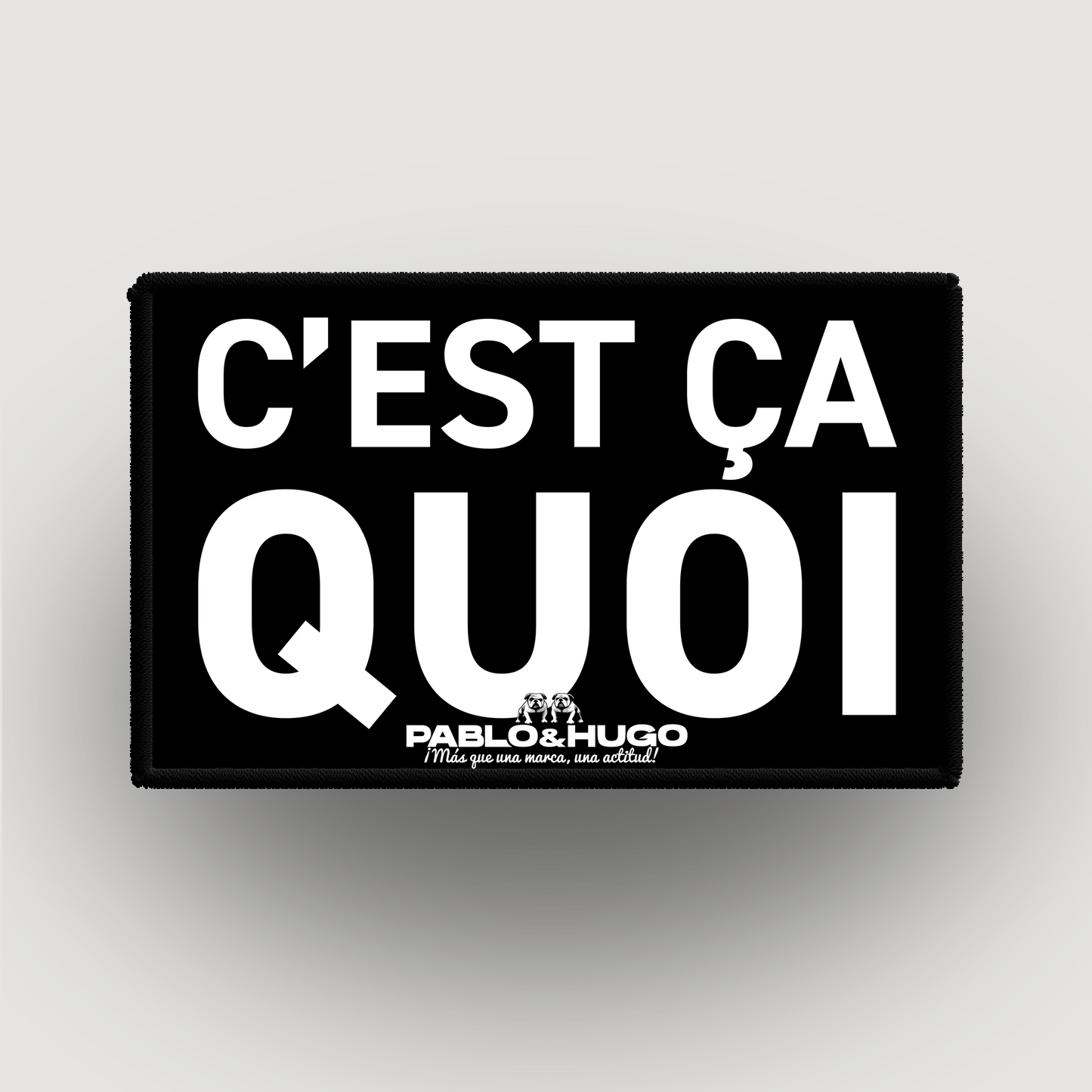 Patch Interchangeable | C'est Ça Quoi... | Pablo & Hugo