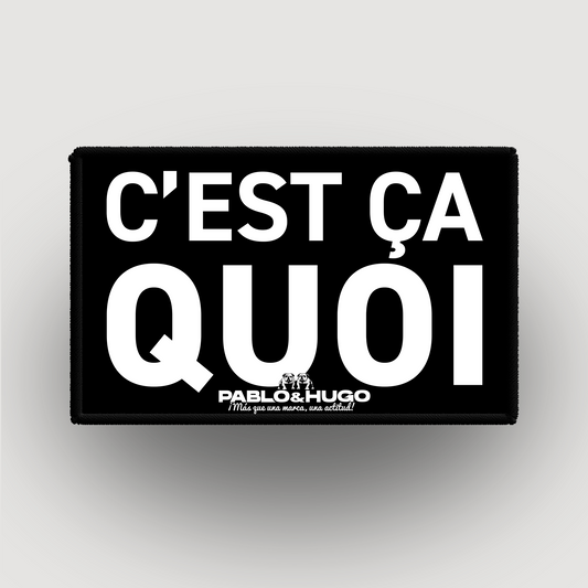 Patch Interchangeable | C'est Ça Quoi... | Pablo & Hugo