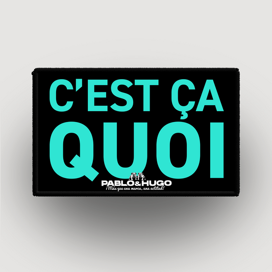 Patch Interchangeable | C'est Ça Quoi... | Pablo & Hugo