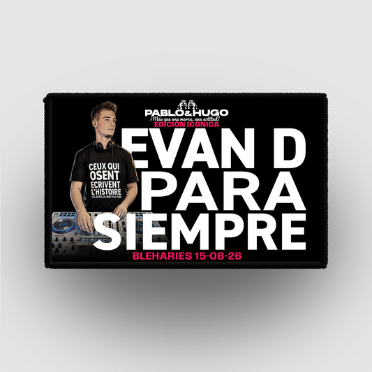 Patch Interchangeable | EDICIÓN ICÓNICA | EVAN D. PARA SIEMPRE | Pablo & Hugo