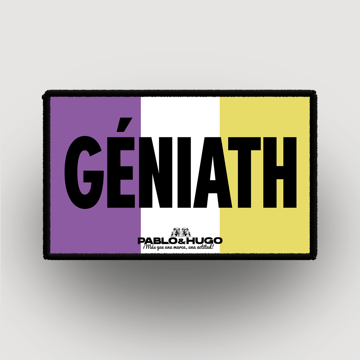 Interchangeable Patch | GéniAth | Pablo & Hugo