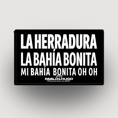 Parche Intercambiable | La Herradura | La Bahía Bonita | Pablo y Hugo