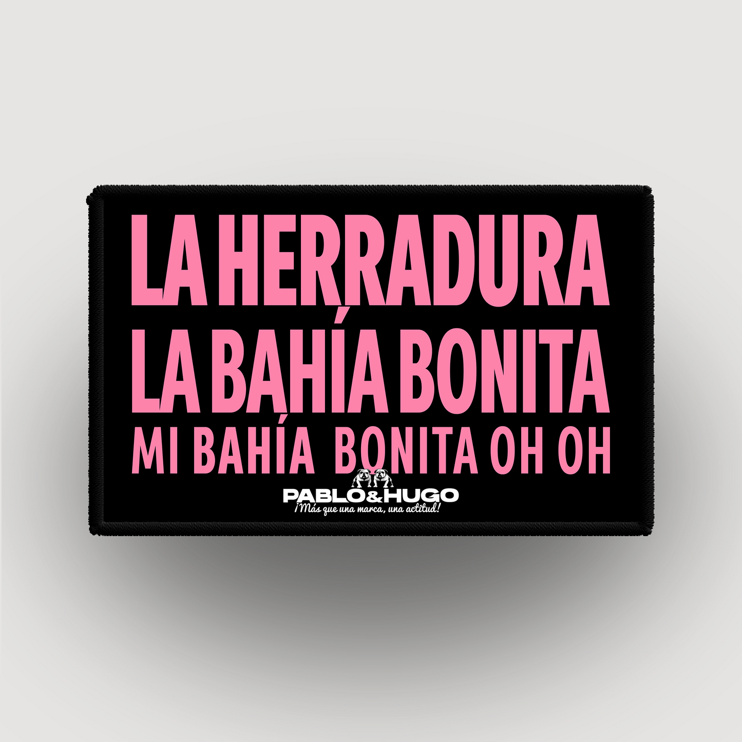 Parche Intercambiable | La Herradura | La Bahía Bonita | Pablo y Hugo