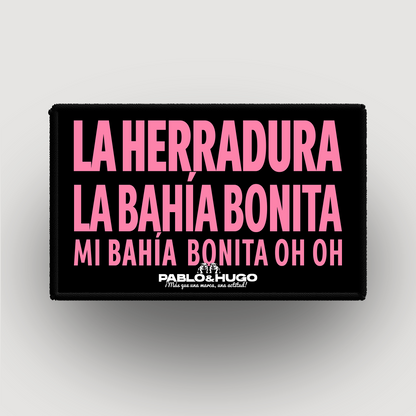 Parche Intercambiable | La Herradura | La Bahía Bonita | Pablo y Hugo
