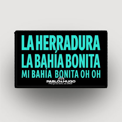 Parche Intercambiable | La Herradura | La Bahía Bonita | Pablo y Hugo