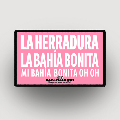 Parche Intercambiable | La Herradura | La Bahía Bonita | Pablo y Hugo