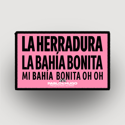 Parche Intercambiable | La Herradura | La Bahía Bonita | Pablo y Hugo