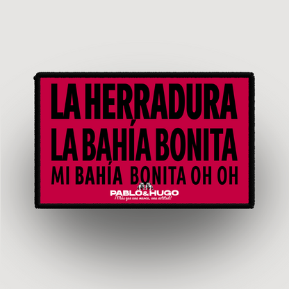 Parche Intercambiable | La Herradura | La Bahía Bonita | Pablo y Hugo