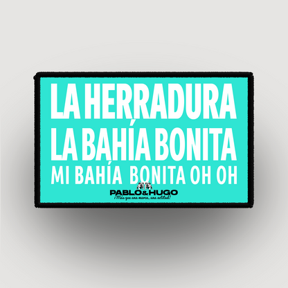 Parche Intercambiable | La Herradura | La Bahía Bonita | Pablo y Hugo