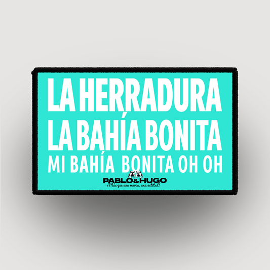 Interchangeable Patch | La Herradura | La Bahía Bonita | Pablo & Hugo