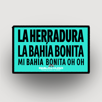 Parche Intercambiable | La Herradura | La Bahía Bonita | Pablo y Hugo