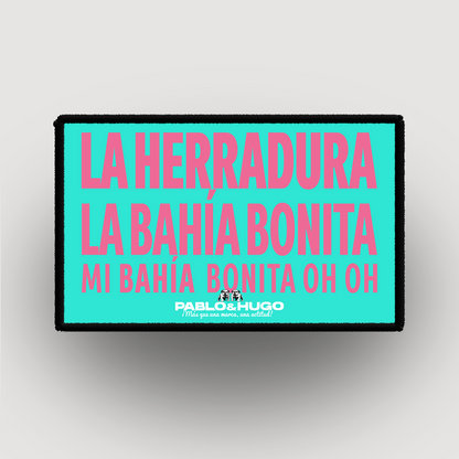 Parche Intercambiable | La Herradura | La Bahía Bonita | Pablo y Hugo