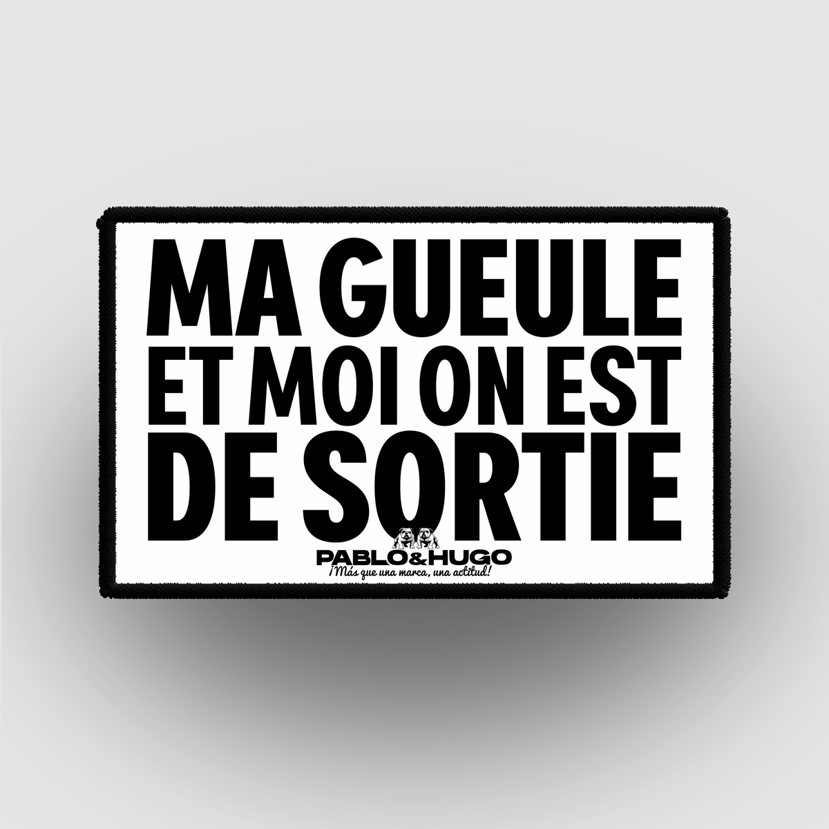 Interchangeable Patch | Ma Gueule Et Moi | Pablo & Hugo